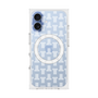 プレミアムスクエアケース with MagSafe［ LANVIN en Bleu - Monogram - White ］