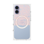 プレミアムスクエアケース with MagSafe［ LANVIN en Bleu - Lace - Pink ］