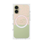 プレミアムスクエアケース with MagSafe［ LANVIN en Bleu - Lace - Pink ］