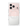 プレミアムスクエアケース with MagSafe［ LANVIN en Bleu - Lace - Pink ］
