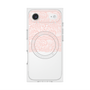 プレミアムスクエアケース with MagSafe［ LANVIN en Bleu - Lace - Pink ］
