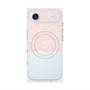 プレミアムスクエアケース with MagSafe［ LANVIN en Bleu - Lace - Pink ］