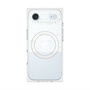プレミアムスクエアケース with MagSafe［ LANVIN en Bleu - Lace - White ］