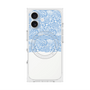 プレミアムスクエアケース with MagSafe［ LANVIN en Bleu - Lace - Blue ］