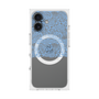 プレミアムスクエアケース with MagSafe［ LANVIN en Bleu - Lace - Blue ］