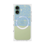 プレミアムスクエアケース with MagSafe［ LANVIN en Bleu - Lace - Blue ］