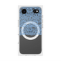 プレミアムスクエアケース with MagSafe［ LANVIN en Bleu - Lace - Blue ］