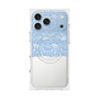 プレミアムスクエアケース with MagSafe［ LANVIN en Bleu - Lace - Blue ］