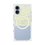 プレミアムスクエアケース with MagSafe［ LANVIN en Bleu - Lace - Yellow ］