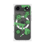 プレミアムスクエアケース with MagSafe［ PAINTING SMILE Green ］