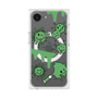 プレミアムスクエアケース with MagSafe［ PAINTING SMILE Green ］