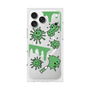 プレミアムスクエアケース with MagSafe［ PAINTING SMILE Green ］