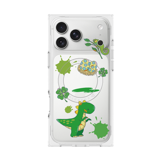 プレミアムスクエアケース with MagSafe［ DRAWING PAPER Green ］