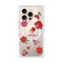 プレミアムスクエアケース with MagSafe［ DRAWING PAPER Red ］
