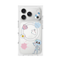プレミアムスクエアケース with MagSafe［ DRAWING PAPER White ］