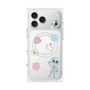 プレミアムスクエアケース with MagSafe［ DRAWING PAPER White ］