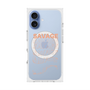 プレミアムスクエアケース with MagSafe［ SAVAGE Orange ］
