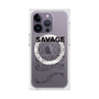プレミアムスクエアケース with MagSafe［ SAVAGE Black ］
