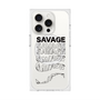 プレミアムスクエアケース with MagSafe［ SAVAGE Black ］