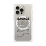 プレミアムスクエアケース with MagSafe［ SAVAGE Black ］