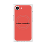 プレミアムスクエアケース with MagSafe［ NATURAL COMMODITY Red ］