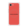 プレミアムスクエアケース with MagSafe［ NATURAL COMMODITY Red ］