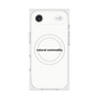 プレミアムスクエアケース with MagSafe［ NATURAL COMMODITY White ］