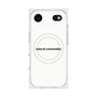 プレミアムスクエアケース with MagSafe［ NATURAL COMMODITY White ］