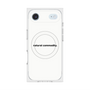 プレミアムスクエアケース with MagSafe［ NATURAL COMMODITY White ］