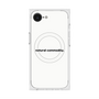 プレミアムスクエアケース with MagSafe［ NATURAL COMMODITY White ］
