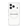 プレミアムスクエアケース with MagSafe［ NATURAL COMMODITY White ］
