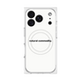 プレミアムスクエアケース with MagSafe［ NATURAL COMMODITY White ］