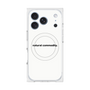 プレミアムスクエアケース with MagSafe［ NATURAL COMMODITY White ］