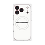 プレミアムスクエアケース with MagSafe［ NATURAL COMMODITY White ］