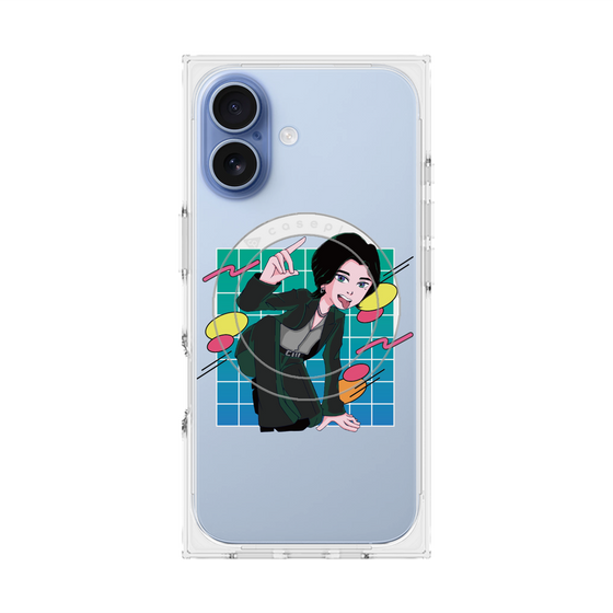 プレミアムスクエアケース with MagSafe［ KARUMA Character Design CASE ］