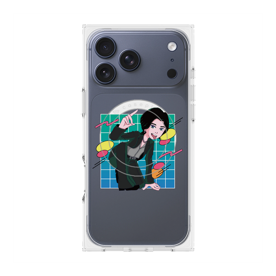 プレミアムスクエアケース with MagSafe［ KARUMA Character Design CASE ］