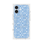 プレミアムスクエアケース with MagSafe［ LANVIN en Bleu - Logo Pattern - Blue ］