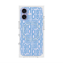 プレミアムスクエアケース with MagSafe［ LANVIN en Bleu - Logo Pattern - Blue ］