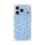 プレミアムスクエアケース with MagSafe［ LANVIN en Bleu - Logo Pattern - Blue ］
