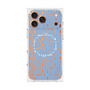 プレミアムスクエアケース with MagSafe［ LANVIN en Bleu - Logo Pattern - Blue ］