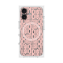 プレミアムスクエアケース with MagSafe［ LANVIN en Bleu - Logo Pattern - Pink ］