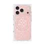 プレミアムスクエアケース with MagSafe［ LANVIN en Bleu - Logo Pattern - Pink ］