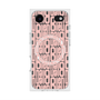 プレミアムスクエアケース with MagSafe［ LANVIN en Bleu - Logo Pattern - Pink ］