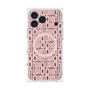 プレミアムスクエアケース with MagSafe［ LANVIN en Bleu - Logo Pattern - Pink ］