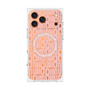 プレミアムスクエアケース with MagSafe［ LANVIN en Bleu - Logo Pattern - Pink ］