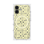 プレミアムスクエアケース with MagSafe［ LANVIN en Bleu - Logo Pattern - Yellow ］