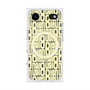 プレミアムスクエアケース with MagSafe［ LANVIN en Bleu - Logo Pattern - Yellow ］