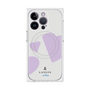 プレミアムスクエアケース with MagSafe［ LANVIN en Bleu Hearts Purple - ランバン ハート パープル ］