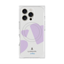 プレミアムスクエアケース with MagSafe［ LANVIN en Bleu Hearts Purple - ランバン ハート パープル ］