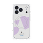 プレミアムスクエアケース with MagSafe［ LANVIN en Bleu Hearts Purple - ランバン ハート パープル ］